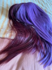 Wig half purple for sale  ELGIN