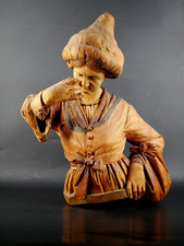 Holzfigur schnitzkunst lüster gebraucht kaufen  Magdeburg