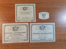 Etiquette puligny montrachet usato  Spedire a Italy
