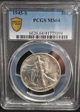 1945 walking liberty for sale  Shipping to Ireland