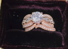 Diamonique bridal ring for sale  Sumter