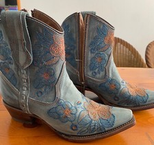 Damen schuhe cowboy gebraucht kaufen  Hamburg