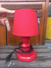 Lampe chevet rouge d'occasion  Nantes-