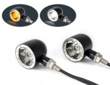 Indicadores LED personalizados para motocicleta señales de giro delanteras intermitentes y luces de conducción segunda mano  Embacar hacia Mexico
