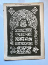 Italian renaissance lace for sale  HORNCASTLE