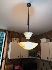 Lampadario vintage periodo usato  Bergamo