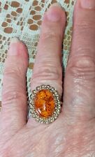 Ladies amber carat for sale  CAERNARFON