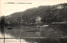 Cpa vetheuil bords d'occasion  Gennevilliers