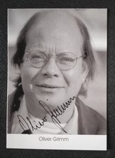 13311 Oliver Grimm (zmarły) Karta z autografem oryginalnie podpisana na sprzedaż  Wysyłka do Poland