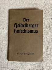 Heidelberger katechismus zwing gebraucht kaufen  Darmstadt