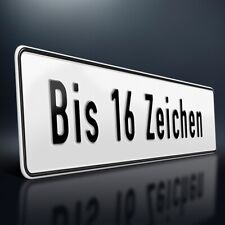 Schild geprägt langem gebraucht kaufen  Würselen