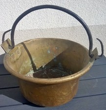 Ancien chaudron cuivre d'occasion  Saint-Sébastien-sur-Loire