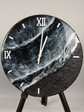 Wanduhr holz epoxid gebraucht kaufen  Pforzheim