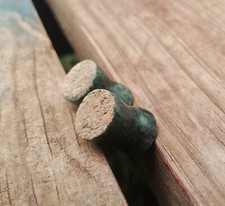 Plugues de jade bruto calibre 9mm 00, brincos elásticos flare pedra preciosa natural verde comprar usado  Enviando para Brazil