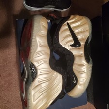 Lindo par de recondicionados Nike Air Foamposite Pearl Pro 2010 edição tamanho 10 comprar usado  Enviando para Brazil