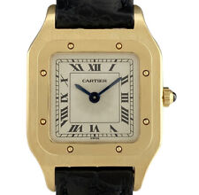 Relógio feminino Cartier Santos-Dumont SM W1505556 YG TO140557 comprar usado  Enviando para Brazil