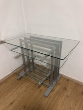 Computertisch glas rollen gebraucht kaufen  Gotha