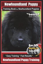 Newfoundland puppy training for sale  UK
