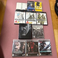 PS1 PS2 PS3 PSP Metal Gear Solid Set Of 11 Konami Kojima Hideo Otsuka Akio Snake comprar usado  Enviando para Brazil