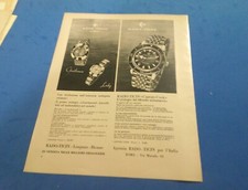 Pubblicita 1964 orologio usato  Roma