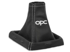 FÜR OPEL VECTRA C SCHALTMANSCHETTE SCHALTSACK LEDER + STICKEREI opc NAHT WEISS na sprzedaż  PL