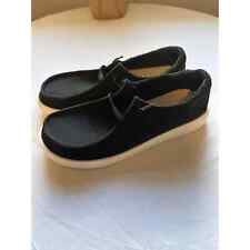 Usado, Tênis Mad Love unissex tamanho 8 Lizzy preto lona slip on moc toe conforto comprar usado  Enviando para Brazil