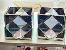 Pair square glass for sale  Sacramento