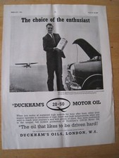 Duckham motor oil for sale Duckham motor oil for sale  BRISTOL