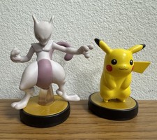 Bonecos Nintendo Amiibo Pokemon Mewtwo & Pikachu (Super Smash Bros. Series) comprar usado Bonecos Nintendo Amiibo Pokemon Mewtwo & Pikachu (Super Smash Bros. Series) comprar usado  Enviando para Brazil