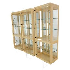 Blond wood glass for sale  USA