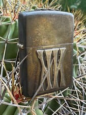 Isqueiro vintage 1961 anos 60 SUPER ZIPPO 925 PRATA ESTERLINA de fábrica, usado comprar usado  Enviando para Brazil