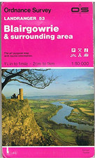 Landranger map blairgowrie for sale  UK