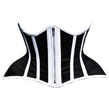 Black white corset for sale  BRADFORD