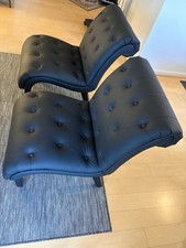 Leather accent chairs for sale  Arlington