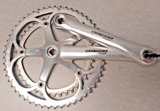 Conjunto de manivela de bicicleta Campagnolo Daytona BCD130 53/42t 175mm ISO Campy EUA remetente:) comprar usado  Enviando para Brazil