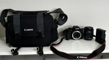 Corpo SLR digital Canon EOS Rebel T6i 24.2MP com EF-S 18-55mm é lente habilitada para WiFi comprar usado  Enviando para Brazil