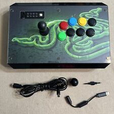 Controle Razer Atrox Arcade Fight Stick Pad para Xbox One botões coloridos testados comprar usado  Enviando para Brazil