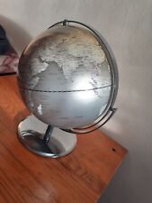 Rotating globe silver for sale  GREENFORD