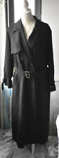Aquascutum black trench for sale  BUDE