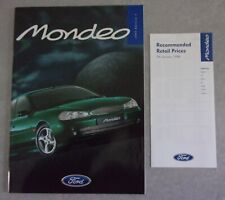 Folheto de vendas Ford Mondeo Range original 1998 Reino Unido Mkt completo 54pp - Ghia X ST24 Si etc, usado comprar usado  Enviando para Brazil