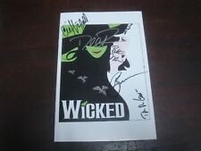 Wicked musical signed for sale  Honolulu