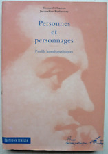 Personnages. profils homéopat d'occasion  Ris-Orangis