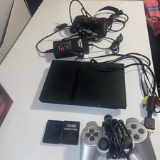 Usado, PlayStation 2 Slim (SCPH-75001 Series, EUA) | Testado e funcionando + cartão de memória PS2 comprar usado  Enviando para Brazil
