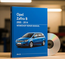 Opel Zafira B 2005 - 2014 manual de reparo de oficina em CD. comprar usado  Enviando para Brazil