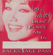 LARI WHITE, DON'T FENCE ME IN CONCERT TOUR PASS - BACKSTAGE PASS comprar usado  Enviando para Brazil
