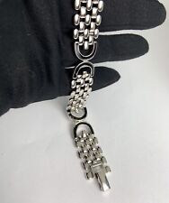 Silver panther bracelet for sale  EASTBOURNE
