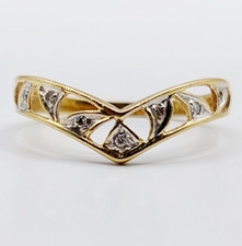 Bague vintage chevron d'occasion  Paris II