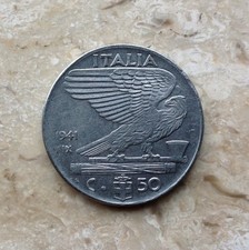 Centesimi lire 1941 usato  Due Carrare
