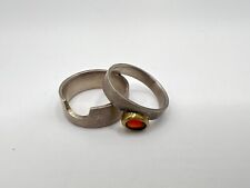 Silber doppelring gold gebraucht kaufen  Berlin