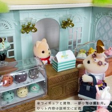 Conjunto Decorativo Família Sylvanian Série A/Cidade Cidade Loja de Gelato comprar usado  Enviando para Brazil
